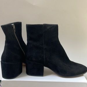 Dolce Vita Black Suede Booties